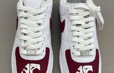 As a gift for her birthday, School Resource Officer Dean Williamson got his daughter Air Force Ones customized with the Washington State University logo, where she is a student.