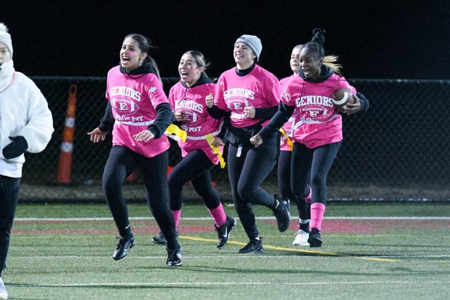 Team+Pink%2C+coached+by+Mr.+Oppedisano+and+Ms.+Buckley%2C+took+home+the+title+at+the+annual+Powder+Puff+game+on+Nov.+23.+