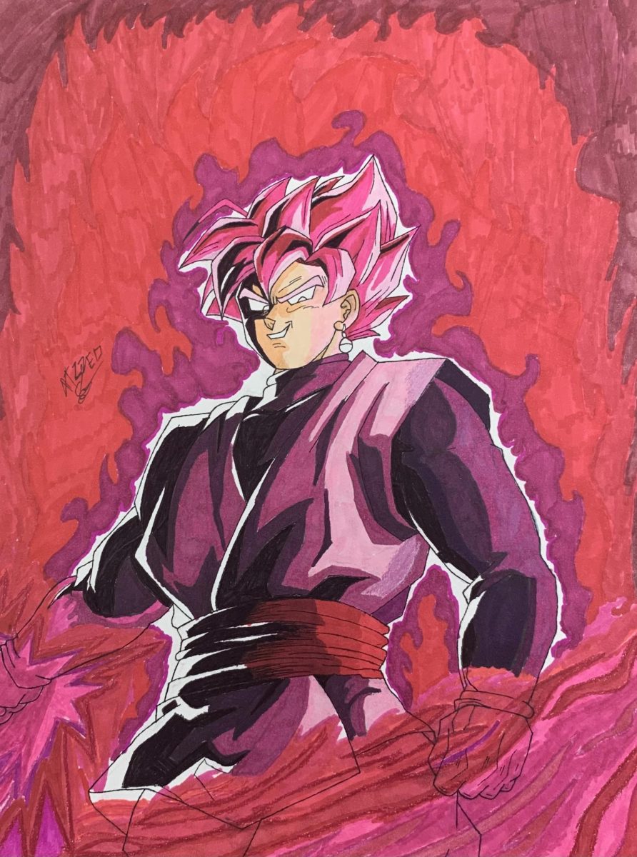 Mark of the Almighty Power Goku Black (Super Saiyan Rose)