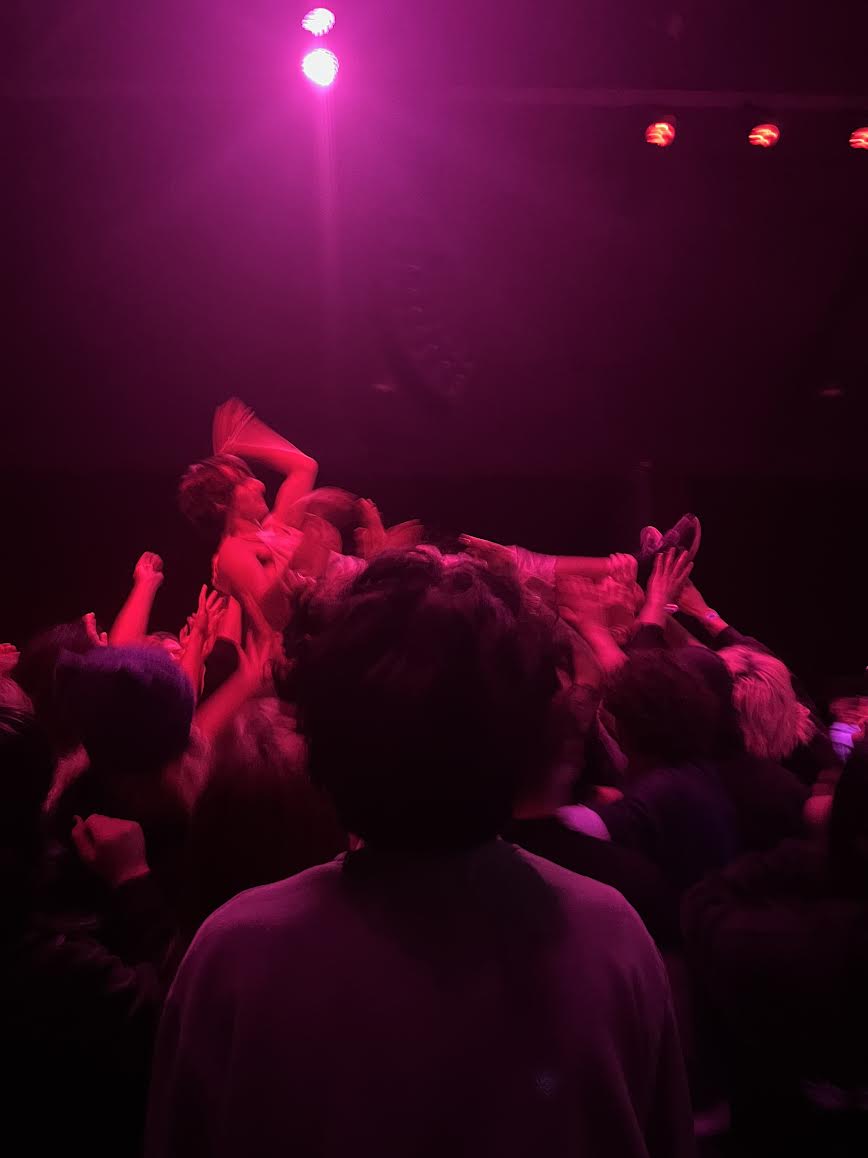 Stagediving, crowdsurfing and moshing were some of the ways the crowd bonded throughout this mesmerizing musical experience