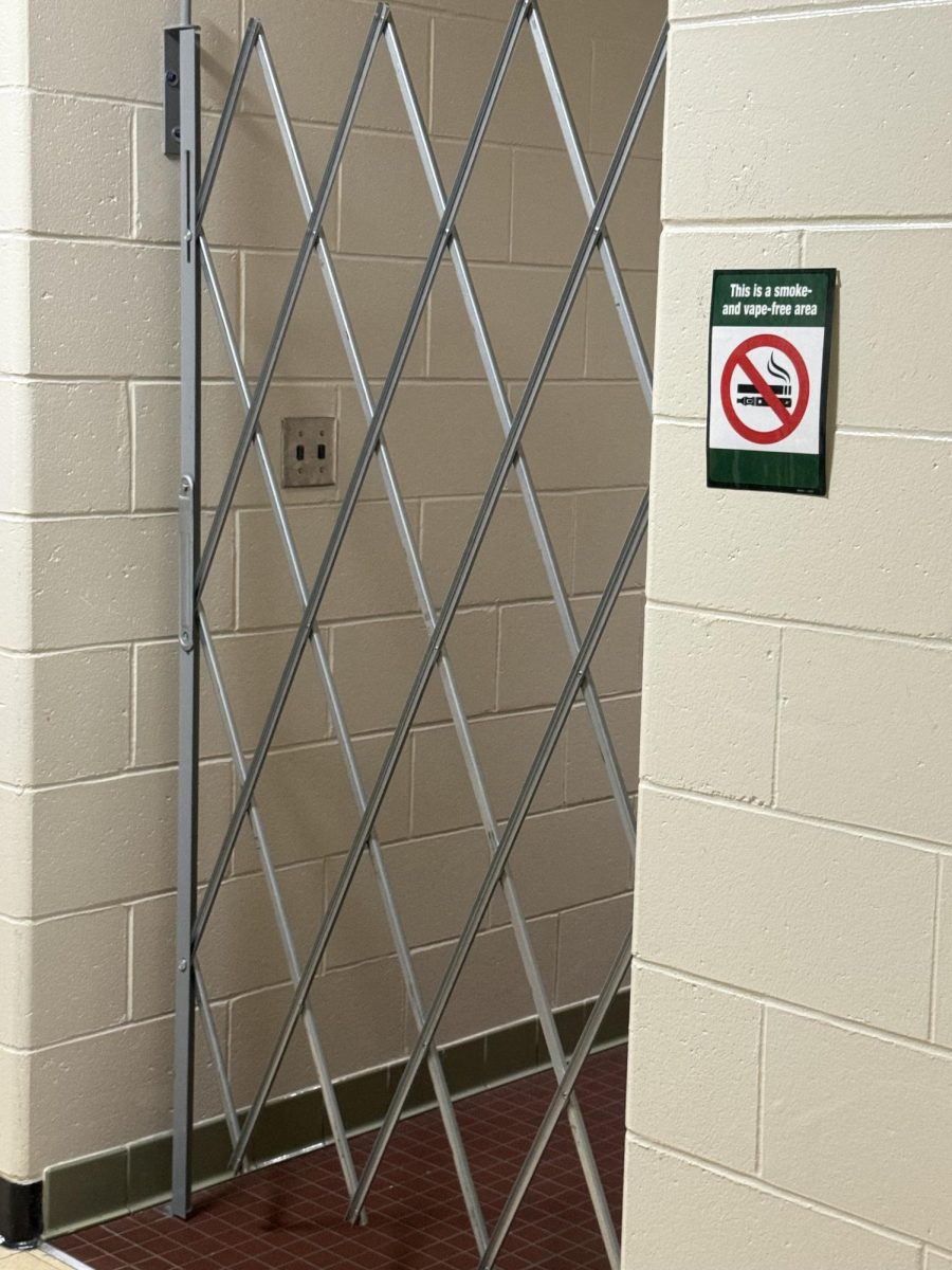 Soon the gates and locks will be completely removed from all bathrooms.