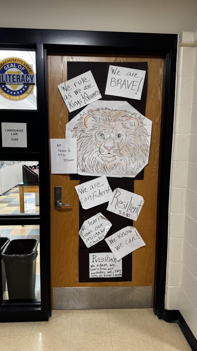 For resilience room 3340 chose a lion as a mascot. Their slogan was “we adopt, we learn from our mistakes, we carry on as kings + queens”. 